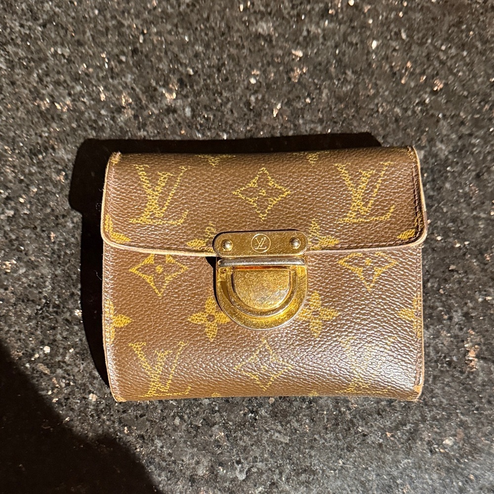Louis Vuitton Brown Monogram Compact Wallet